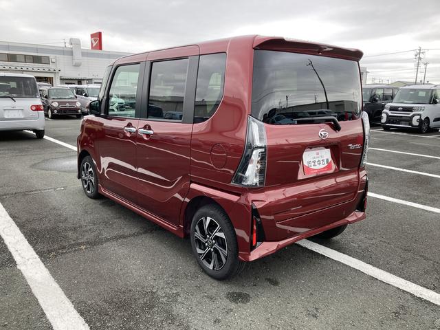 タントカスタムＸ１４インチアルミホイール　大型エアロバンパー　フルＬＥＤヘッドランプ　オート格納式カラードドアミラー　両側パワースライドドア　キーフリーシステム　プッシュボタンスタート（静岡県）の中古車