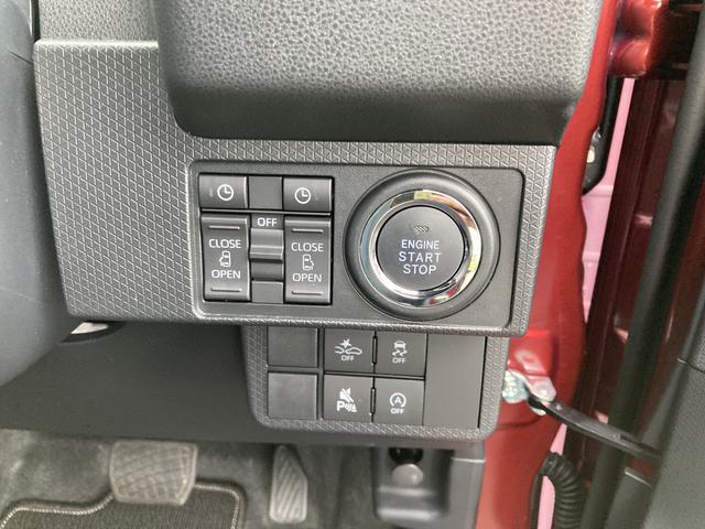 タントカスタムＸ１４インチアルミホイール　大型エアロバンパー　フルＬＥＤヘッドランプ　オート格納式カラードドアミラー　両側パワースライドドア　キーフリーシステム　プッシュボタンスタート（静岡県）の中古車