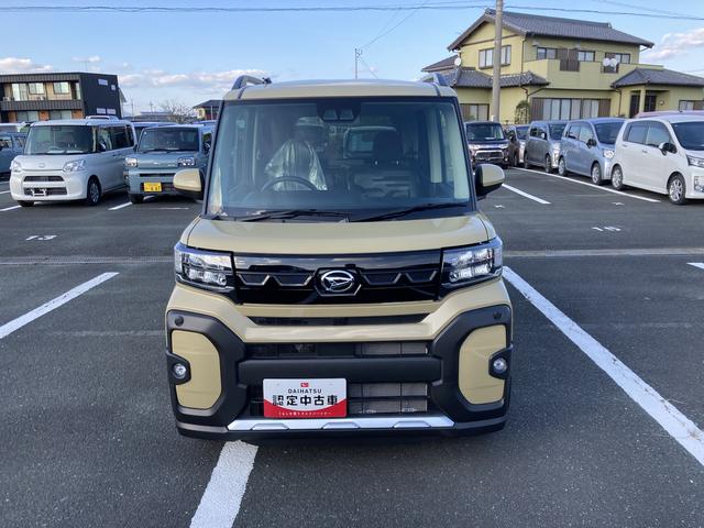 タントファンクロス　ナビ付ナビ付　１４インチアルミホイール　大型エアロバンパー　フルＬＥＤヘッドランプ　オート格納式カラードドアミラー　両側パワースライドドア　キーフリーシステム　プッシュボタンスタート（静岡県）の中古車