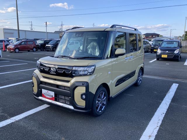 タントファンクロス　ナビ付ナビ付　１４インチアルミホイール　大型エアロバンパー　フルＬＥＤヘッドランプ　オート格納式カラードドアミラー　両側パワースライドドア　キーフリーシステム　プッシュボタンスタート（静岡県）の中古車