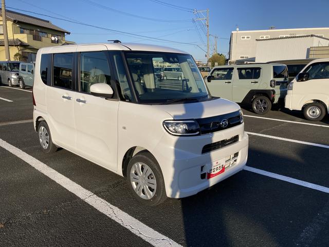タントＸ　ナビ付ナビ　１４インチフルホイールキャップ　フルＬＥＤヘッドランプ　オート格納式カラードドアミラー　左側パワースライドドア　ＴＦＴカラーマルチインフォメーションディスプレイ　フルファブリックシート（静岡県）の中古車