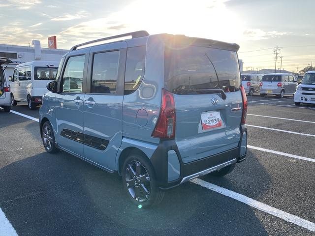 タントファンクロスターボ ナビ付ナビ 15インチアルミホイール 大型エアロバンパー フルLEDヘッドランプ オート格納式カラードドアミラー 革巻ステアリングホイール 両側パワースライドドア(静岡県)の中古車