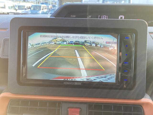 タントファンクロスターボ ナビ付ナビ 15インチアルミホイール 大型エアロバンパー フルLEDヘッドランプ オート格納式カラードドアミラー 革巻ステアリングホイール 両側パワースライドドア(静岡県)の中古車