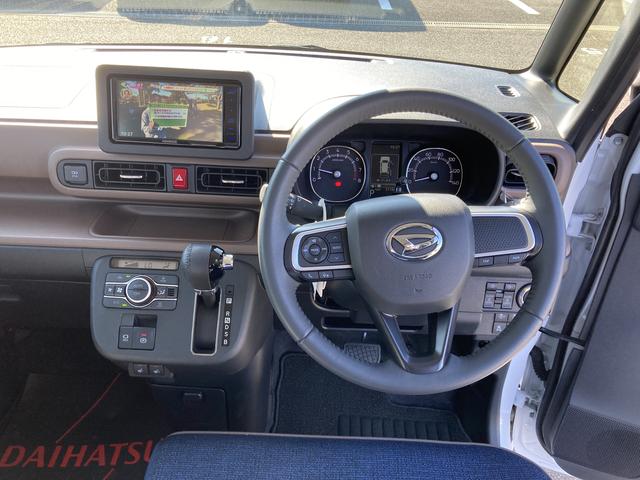 ムーヴキャンバスセオリーＧ　ナビ付ナビ　１４インチフルホイールキャップ　ＬＥＤヘッドランプ　ＬＥＤフォグランプ　ホっとカップホルダー　両側パワースライドドア　キーフリーシステム　プッシュボタンスタート　ＵＶカットガラス（静岡県）の中古車