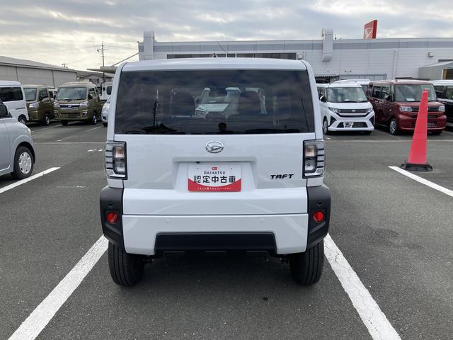 タフトＸ　ナビ付ナビ　１５インチスチールホイール（ブラック塗装）　マニュアルレベリング機能付フルＬＥＤヘッドランプ　マルチインフォメーションディスプレイ（静岡県）の中古車