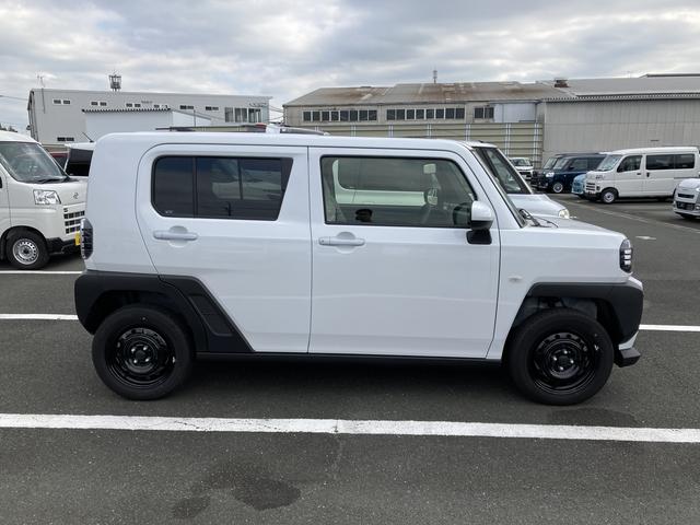 タフトＸ　ナビ付ナビ　１５インチスチールホイール（ブラック塗装）　マニュアルレベリング機能付フルＬＥＤヘッドランプ　マルチインフォメーションディスプレイ（静岡県）の中古車