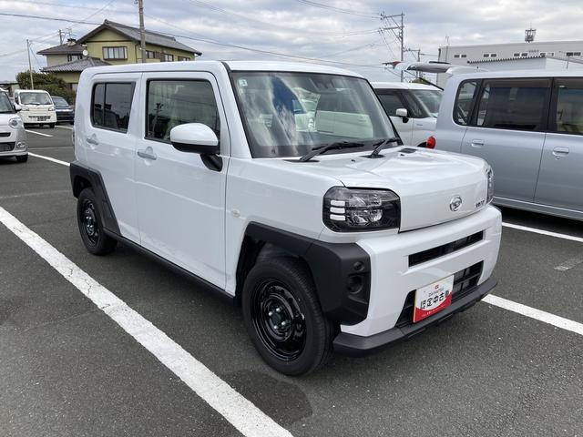 タフトＸ　ナビ付ナビ　１５インチスチールホイール（ブラック塗装）　マニュアルレベリング機能付フルＬＥＤヘッドランプ　マルチインフォメーションディスプレイ（静岡県）の中古車