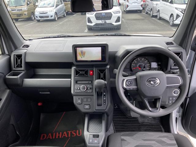 タフトＸ　ナビ付ナビ　１５インチスチールホイール（ブラック塗装）　マニュアルレベリング機能付フルＬＥＤヘッドランプ　マルチインフォメーションディスプレイ（静岡県）の中古車