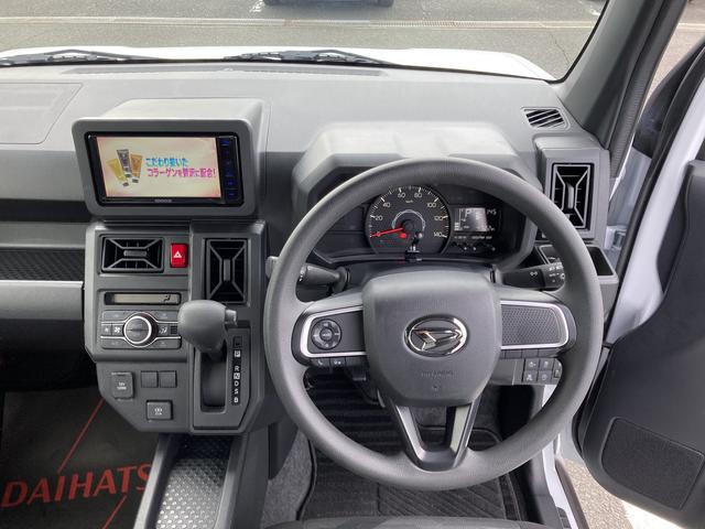 タフトＸ　ナビ付ナビ　１５インチスチールホイール（ブラック塗装）　マニュアルレベリング機能付フルＬＥＤヘッドランプ　マルチインフォメーションディスプレイ（静岡県）の中古車