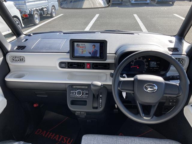 ムーヴキャンバスストライプスＸ　ナビ付ナビ付　１４インチフルホイールキャップ　キーフリーシステム　プッシュボタンスタート　ＵＶカットガラス　両側パワースライドドア　ハロゲンヘッドライト　ラゲージアンダーボックス（静岡県）の中古車