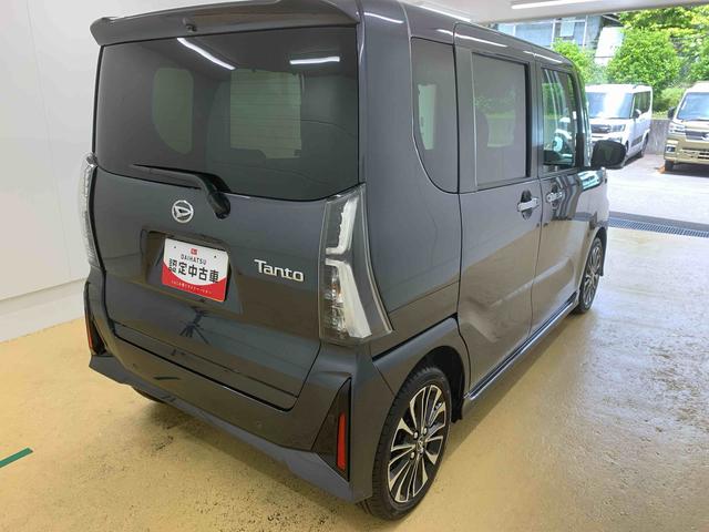 タントカスタムＲＳ　保証付きまごころ保証１年付き　記録簿　取扱説明書　オートマチックハイビーム　衝突被害軽減システム　スマートキー　アルミホイール　ターボ　レーンアシスト　エアバッグ　エアコン　パワーステアリング（静岡県）の中古車