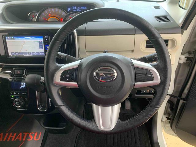 ムーヴキャンバスGブラックアクセントリミテッド SAIII ナビ ドラレコまごころ保証(納車日から1年・走行距離無制限)付き タイヤ4本新品交換済み 純正ナビ パノラマモニター ドラレコ ETC キーフリー 衝突被害軽減ブレーキ LEDヘッドライト LEDフォグランプ(静岡県)の中古車