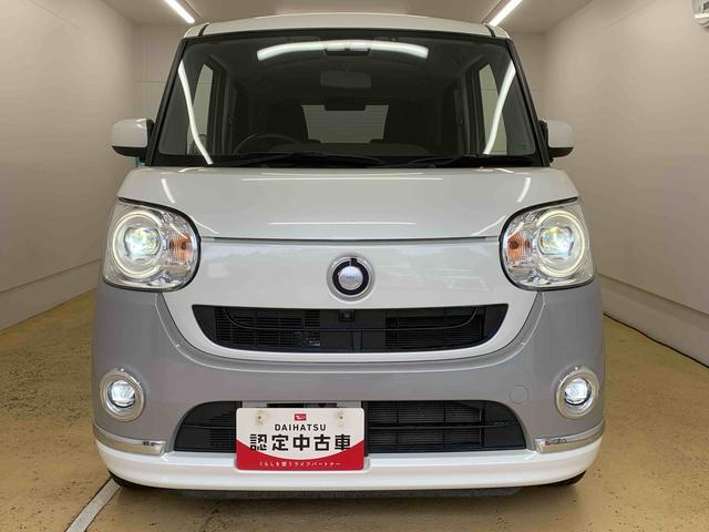 ムーヴキャンバスGブラックアクセントリミテッド SAIII ナビ ドラレコまごころ保証(納車日から1年・走行距離無制限)付き タイヤ4本新品交換済み 純正ナビ パノラマモニター ドラレコ ETC キーフリー 衝突被害軽減ブレーキ LEDヘッドライト LEDフォグランプ(静岡県)の中古車