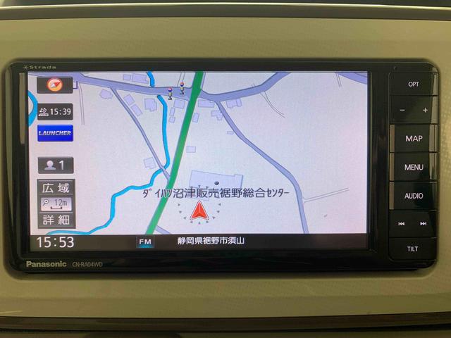 ムーヴキャンバスナビ　バックカメラ付き　保証付きＩナビ　バックカメラ（静岡県）の中古車