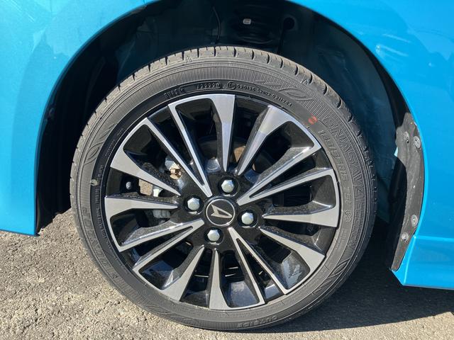タントカスタムＲＳ１５インチアルミホイール　大型エアロバンパー　フルＬＥＤヘッドランプ　オート格納式カラードドアミラー　本革巻ステアリングホイール（静岡県）の中古車