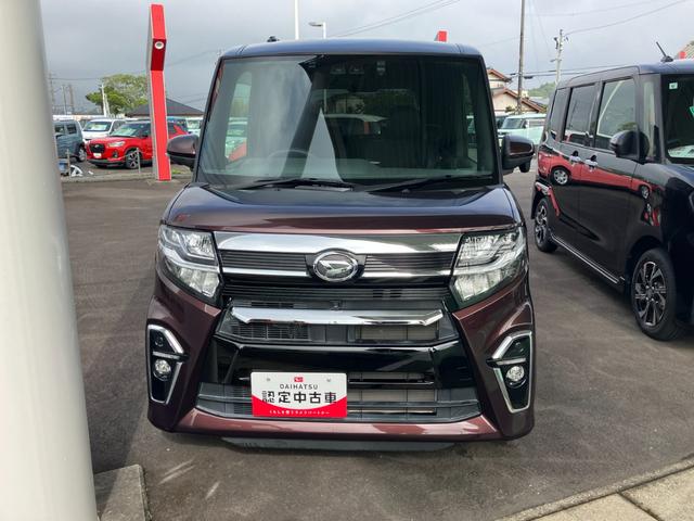 タントカスタムＸセレクション１４インチアルミホイール　大型エアロバンパー　フルＬＥＤヘッドランプ　オート格納式カラードドアミラー　両側パワースライドドア　キーフリーシステム　プッシュボタンスタート（静岡県）の中古車
