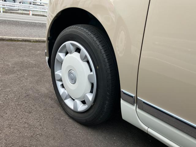 ムーヴキャンバスＧメイクアップＶＳ　ＳＡIII１４インチフルホイールキャップ　ＬＥＤヘッドランプ　キーフリーシステム　両側パワースライドドア　オートエアコン（プッシュ式）　オートライト　置きラクボックス（静岡県）の中古車