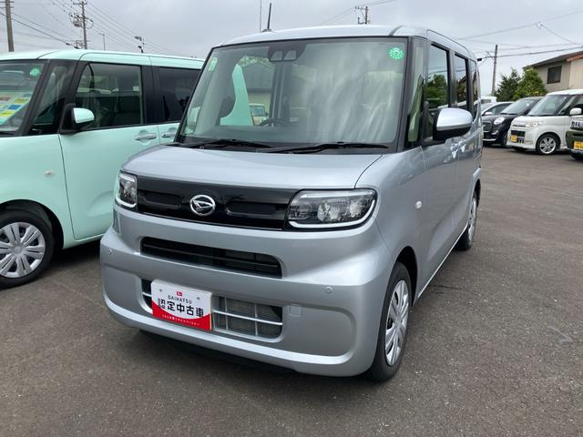 タントＸ１４インチフルホイールキャップ　フルＬＥＤヘッドランプ　オート格納式カラードドアミラー　左側パワースライドドア　ＴＦＴカラーマルチインフォメーションディスプレイ　フルファブリックシート（静岡県）の中古車