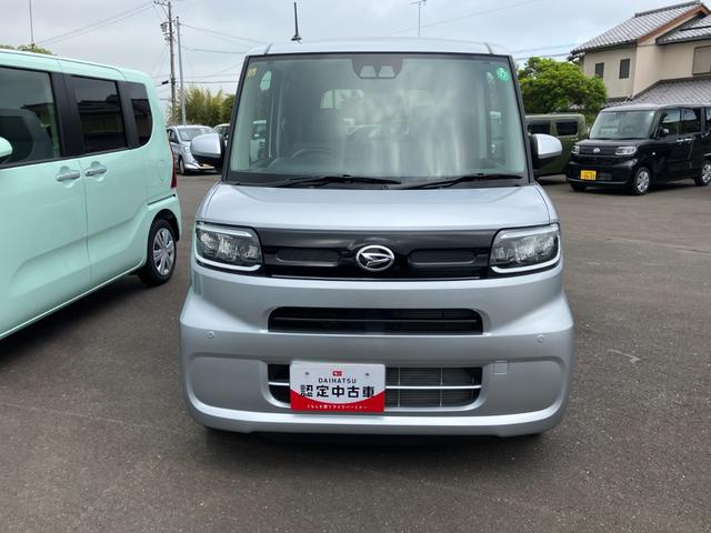 タントＸ１４インチフルホイールキャップ　フルＬＥＤヘッドランプ　オート格納式カラードドアミラー　左側パワースライドドア　ＴＦＴカラーマルチインフォメーションディスプレイ　フルファブリックシート（静岡県）の中古車