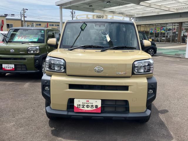 タフトＧ１５インチアルミホイール　オートレベリング機能付フルＬＥＤヘッドランプ　ＬＥＤフォグランプ　本革巻ステアリングホイール　本革巻インパネセンターシフト　ＴＦＴカラーマルチインフォメーションディスプレイ（静岡県）の中古車