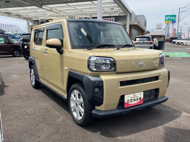 タフトＧ１５インチアルミホイール　オートレベリング機能付フルＬＥＤヘッドランプ　ＬＥＤフォグランプ　本革巻ステアリングホイール　本革巻インパネセンターシフト　ＴＦＴカラーマルチインフォメーションディスプレイ（静岡県）の中古車