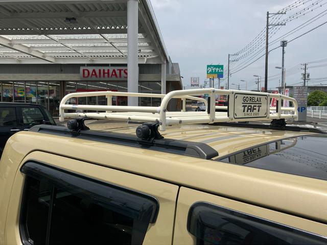 タフトＧ１５インチアルミホイール　オートレベリング機能付フルＬＥＤヘッドランプ　ＬＥＤフォグランプ　本革巻ステアリングホイール　本革巻インパネセンターシフト　ＴＦＴカラーマルチインフォメーションディスプレイ（静岡県）の中古車