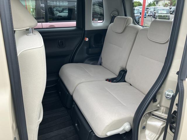 ムーヴキャンバスＧホワイトアクセントＶＳ　ＳＡIII１４インチフルホイールキャップ　ＬＥＤヘッドランプ　キーフリーシステム　両側パワースライドドア　オートエアコン（プッシュ式）　オートライト　置きラクボックス（静岡県）の中古車