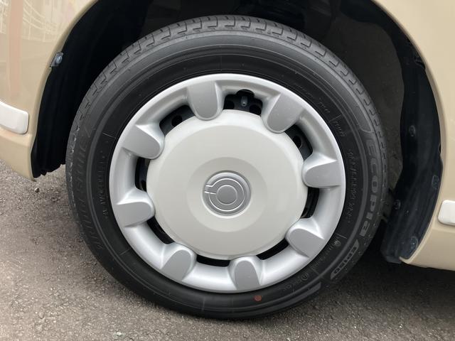 ムーヴキャンバスＧホワイトアクセントＶＳ　ＳＡIII１４インチフルホイールキャップ　ＬＥＤヘッドランプ　キーフリーシステム　両側パワースライドドア　オートエアコン（プッシュ式）　オートライト　置きラクボックス（静岡県）の中古車