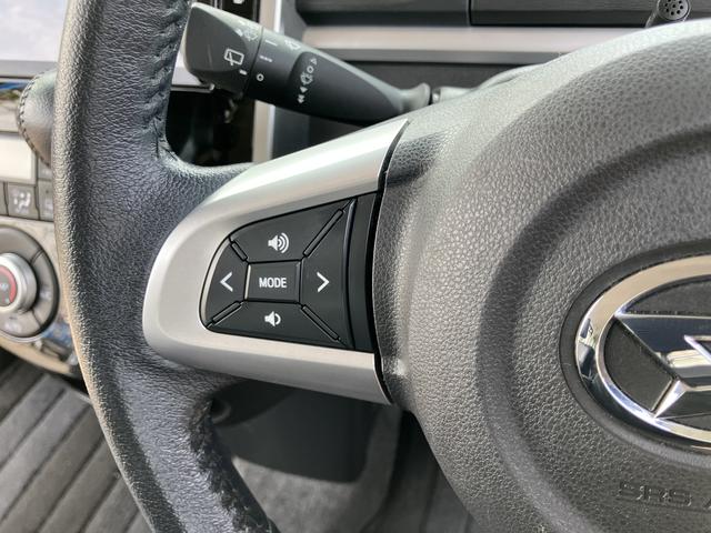 タントカスタムＲＳ　トップエディションＳＡII１５インチアルミホイール　大型エアロバンパー　ＬＥＤヘッドランプ　オート格納式カラードドアミラー　本革巻ステアリングホイール　両側パワースライドドア（静岡県）の中古車