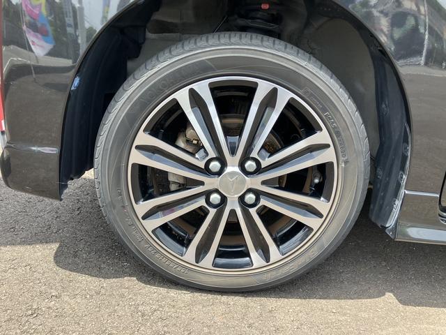 タントカスタムＲＳ　トップエディションＳＡII１５インチアルミホイール　大型エアロバンパー　ＬＥＤヘッドランプ　オート格納式カラードドアミラー　本革巻ステアリングホイール　両側パワースライドドア（静岡県）の中古車