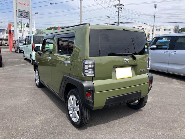 タフトＧ１５インチアルミホイール　オートレベリング機能付フルＬＥＤヘッドランプ　ＬＥＤフォグランプ　本革巻ステアリングホイール　本革巻インパネセンターシフト　ＴＦＴカラーマルチインフォメーションディスプレイ（静岡県）の中古車