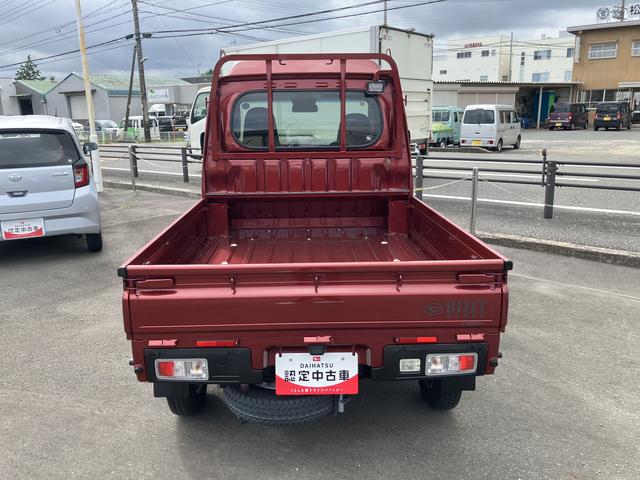 ハイゼットトラックジャンボエクストラＬＥＤヘッドランプ　シートスライド＆リクライニング機構　荷台ステップ　オーバーヘッドシェルフ　マニュアルエアコン　コーナーセンサー（静岡県）の中古車