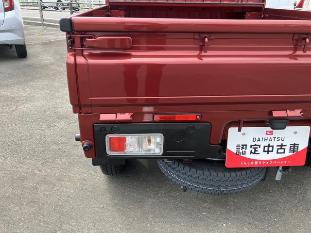 ハイゼットトラックジャンボエクストラＬＥＤヘッドランプ　シートスライド＆リクライニング機構　荷台ステップ　オーバーヘッドシェルフ　マニュアルエアコン　コーナーセンサー（静岡県）の中古車