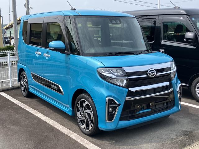 タントカスタムＲＳスタイルセレクション１５インチアルミホイール　大型エアロバンパー　フルＬＥＤヘッドランプ　オート格納式カラードドアミラー　革巻ステアリングホイール　両側パワースライドドア													プッシュボタンスタート（静岡県）の中古車