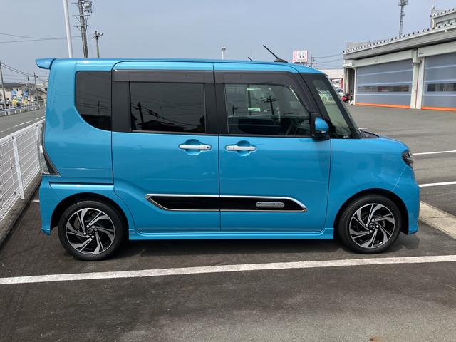 タントカスタムＲＳスタイルセレクション１５インチアルミホイール　大型エアロバンパー　フルＬＥＤヘッドランプ　オート格納式カラードドアミラー　革巻ステアリングホイール　両側パワースライドドア													プッシュボタンスタート（静岡県）の中古車