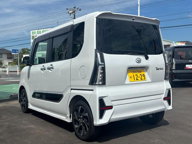 タントカスタムＸスタイルセレクション１４インチアルミホイール　大型エアロバンパー　フルＬＥＤヘッドランプ　オート格納式カラードドアミラー　両側パワースライドドア　ＴＦＴカラーマルチインフォメーションディスプレイ（静岡県）の中古車