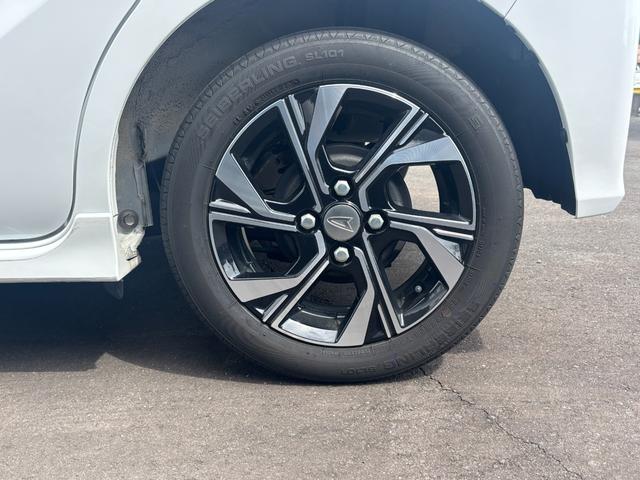 タントカスタムＸスタイルセレクション１４インチアルミホイール　大型エアロバンパー　フルＬＥＤヘッドランプ　オート格納式カラードドアミラー　両側パワースライドドア　ＴＦＴカラーマルチインフォメーションディスプレイ（静岡県）の中古車