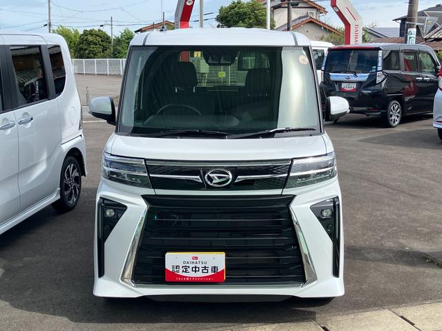 タントカスタムＲＳ１５インチアルミホイール　キーフリーシステム　プッシュボタンスタート　オートエアコン（プッシュ式）　フルＬＥＤヘッドランプ　オート格納式カラードドアミラー　本革巻ステアリングホイール（静岡県）の中古車