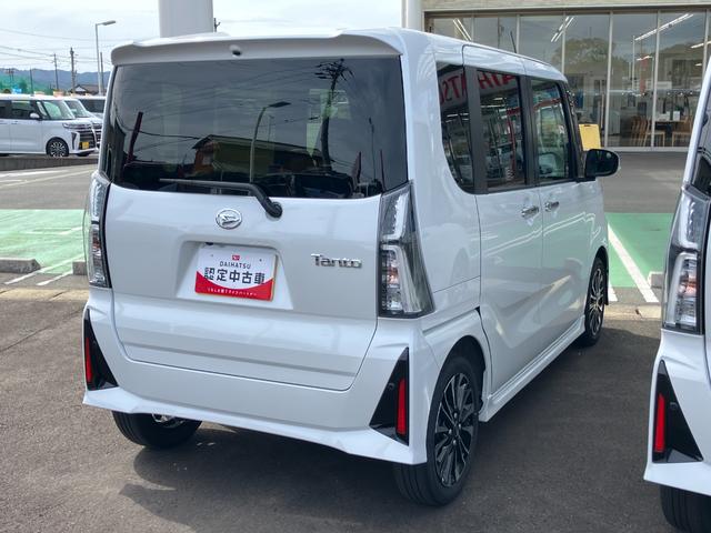 タントカスタムＲＳ１５インチアルミホイール　キーフリーシステム　プッシュボタンスタート　オートエアコン（プッシュ式）　フルＬＥＤヘッドランプ　オート格納式カラードドアミラー　本革巻ステアリングホイール（静岡県）の中古車
