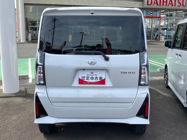 タントカスタムＲＳ１５インチアルミホイール　キーフリーシステム　プッシュボタンスタート　オートエアコン（プッシュ式）　フルＬＥＤヘッドランプ　オート格納式カラードドアミラー　本革巻ステアリングホイール（静岡県）の中古車