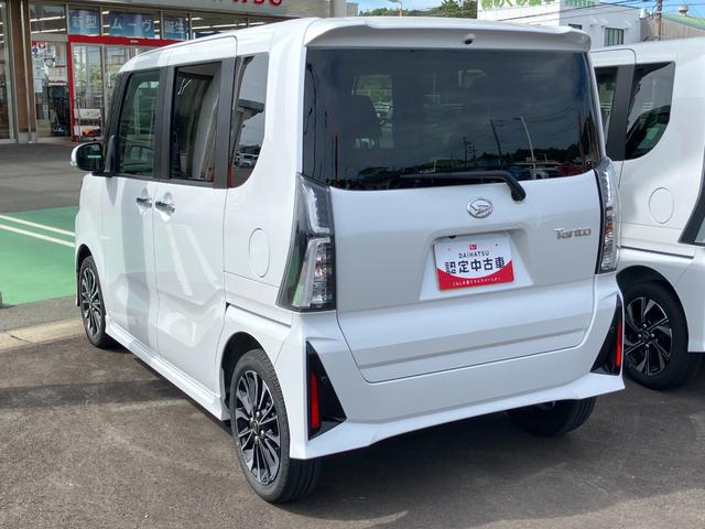 タントカスタムＲＳ１５インチアルミホイール　キーフリーシステム　プッシュボタンスタート　オートエアコン（プッシュ式）　フルＬＥＤヘッドランプ　オート格納式カラードドアミラー　本革巻ステアリングホイール（静岡県）の中古車