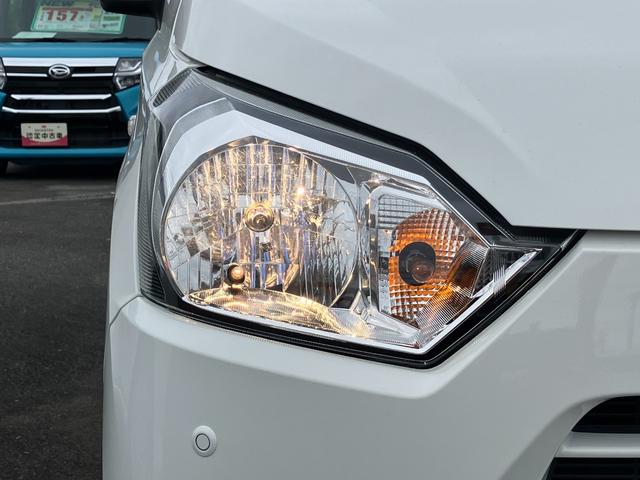 ミライースＢ　ＳＡIII１３スチールホイール　マルチリフレクターハロゲンヘッドランプ　可倒式ドアミラー　自発光式デジタルメーターアンバーイルミネーションメーター　マニュアルエアコン（ダイヤル式）　キーレスエントリー（静岡県）の中古車