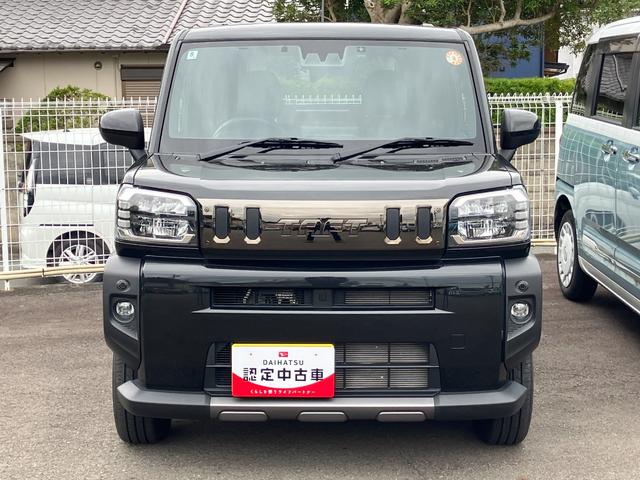 タフトＧターボ　ダーククロムベンチャー１５インチアルミホイール　オートレベリング機能付フルＬＥＤヘッドランプ　ＬＥＤフォグランプ　本革巻ステアリングホイール　本革巻インパネセンターシフト（静岡県）の中古車