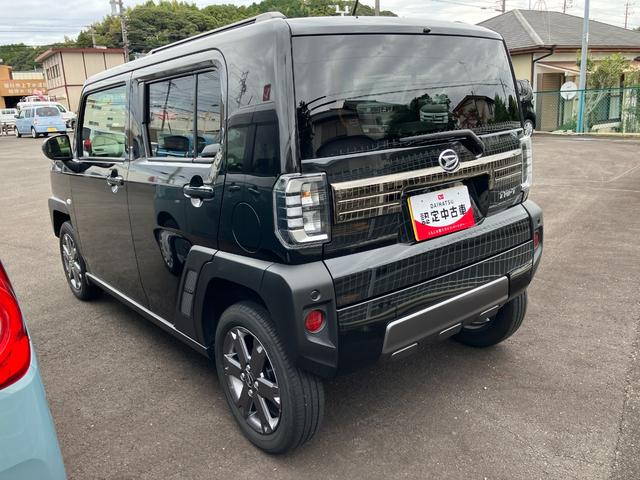 タフトＧターボ　ダーククロムベンチャー１５インチアルミホイール　オートレベリング機能付フルＬＥＤヘッドランプ　ＬＥＤフォグランプ　本革巻ステアリングホイール　本革巻インパネセンターシフト（静岡県）の中古車