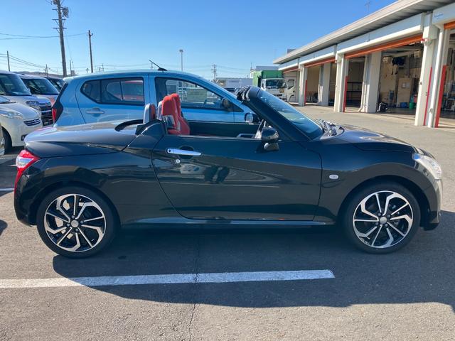 コペンローブ　ＳＭＴ　キーフリーシステム　オートエアコン（プッシュ式）　電動ルーフ　パワーウィンドウ　ＬＥＤヘッドライト　バケットシート（静岡県）の中古車