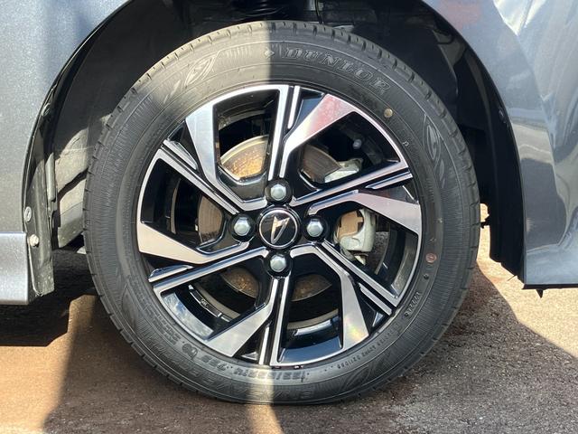 タントカスタムＸ１４インチアルミホイール　大型エアロバンパー　フルＬＥＤヘッドランプ　オート格納式カラードドアミラー　両側パワースライドドア　キーフリーシステム　プッシュボタンスタート（静岡県）の中古車