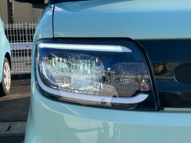 タントＸ１４インチフルホイールキャップ　フルＬＥＤヘッドランプ　オート格納式カラードドアミラー　左側パワースライドドア　ＴＦＴカラーマルチインフォメーションディスプレイ　フルファブリックシート（静岡県）の中古車