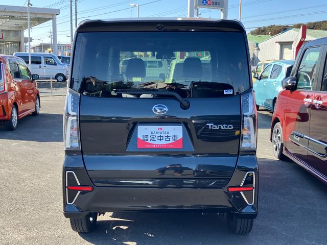 タントカスタムＲＳスタイルセレクション１５インチアルミホイール　キーフリーシステム　プッシュボタンスタート　オートエアコン（プッシュ式）　フルＬＥＤヘッドランプ　オート格納式カラードドアミラー　本革巻ステアリングホイール（静岡県）の中古車