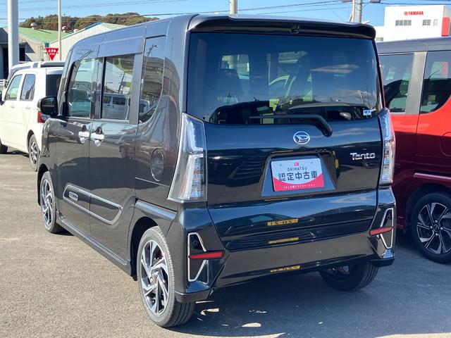 タントカスタムＲＳスタイルセレクション１５インチアルミホイール　キーフリーシステム　プッシュボタンスタート　オートエアコン（プッシュ式）　フルＬＥＤヘッドランプ　オート格納式カラードドアミラー　本革巻ステアリングホイール（静岡県）の中古車