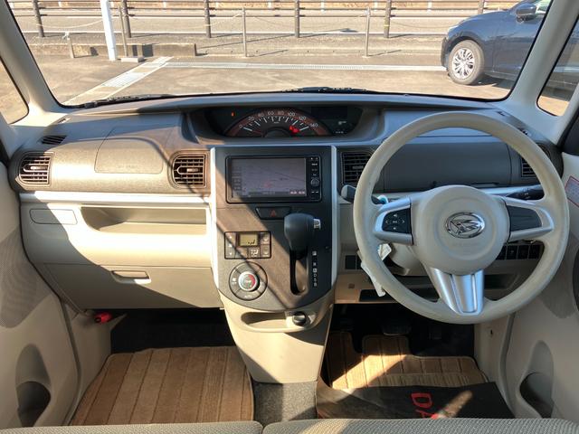 タントX SAIIキーフリーシステム パワースライドドア(左側) オートエアコン(プッシュ式) オートライト ハロゲンヘッドランプ マルチインフォメーションディスプレイ(静岡県)の中古車